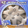 Kuan Tong Wheel Cover Set 962 Silver 13in KT962-13S/L(N)