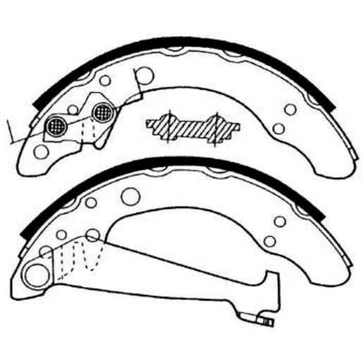Brake Bonders Brake Shoe 200mm N1741
