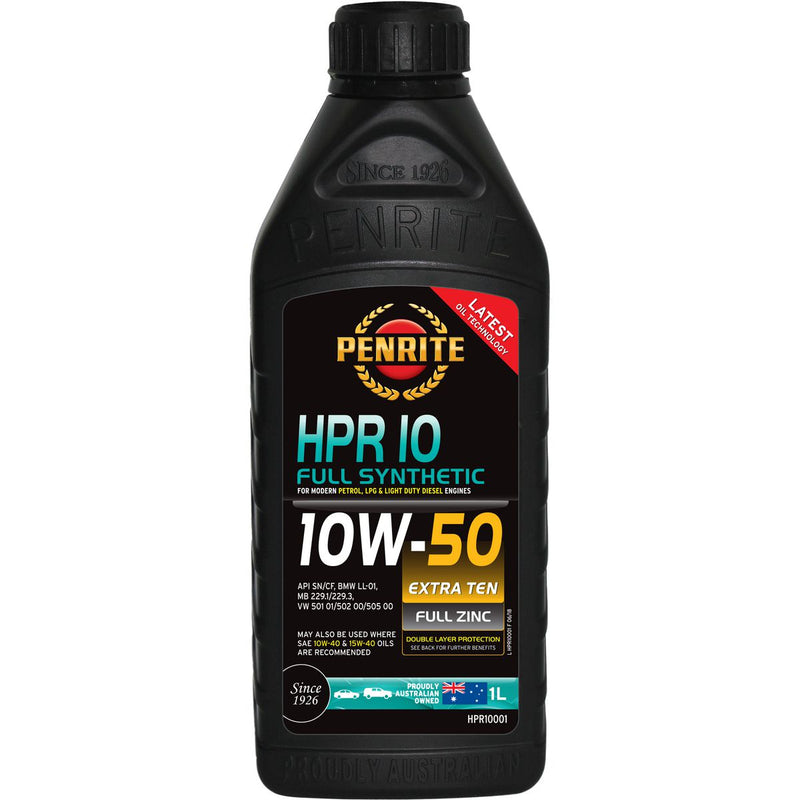 Penrite HPR 10 SAE 10W-50 Engine Oil 1L