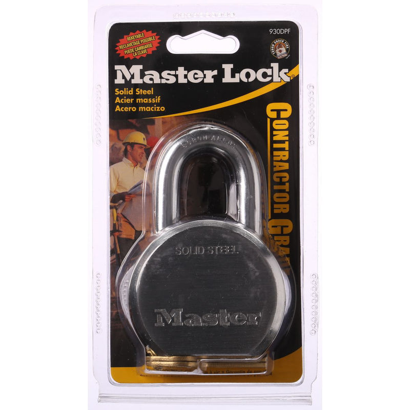 Master Lock Master Solid Steel Padlock 64Mm 0930D