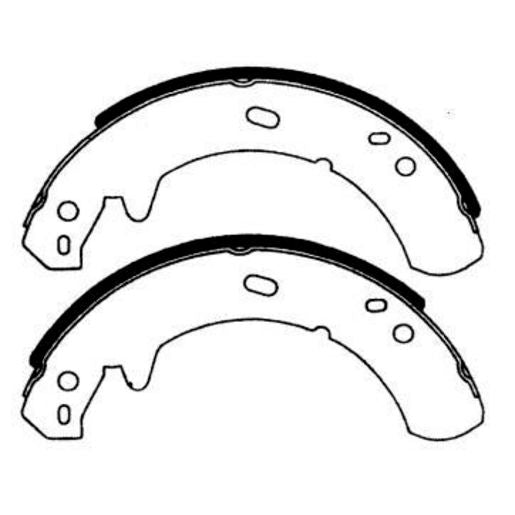 Brake Bonders Brake Shoe 254mm N1801