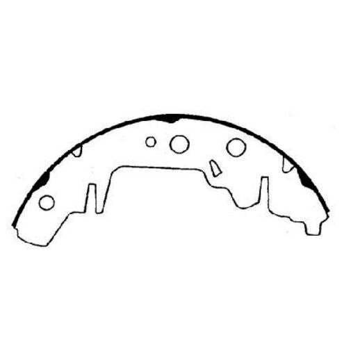 Brake Bonders Brake Shoe 250mm N1802