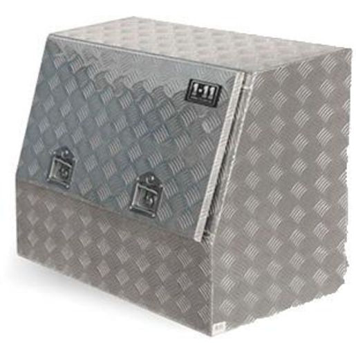 One-Eleven Ute Tool Box Aluminium With Angled Lid AL900