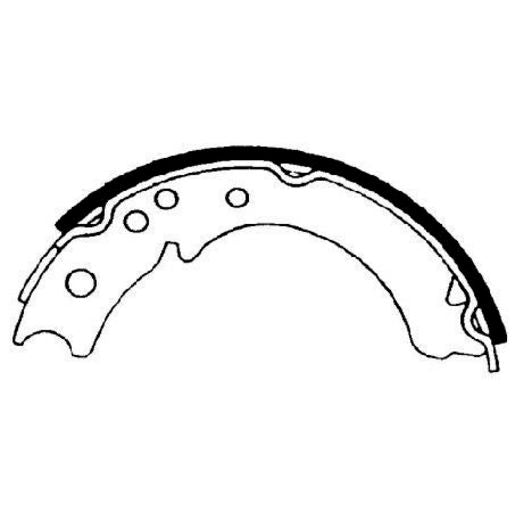 Brake Bonders Brake Shoe 178mm N1556