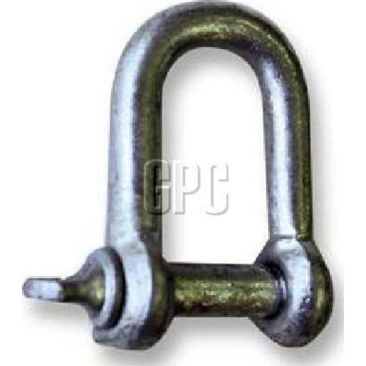 Trojan D Shackle 12mm Galvanised 335017