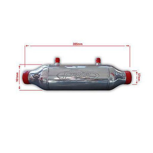 PWR Liquid To Air Barrel Intercooler 100x250mm 2.25"