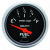 Autometer Sport-Comp 2-1/16in Fuel Level Gauge 0-30 Ohm