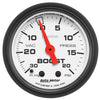 Autometer Phantom 2-1/16in Boost Vacuum Gauge 30in/Hg