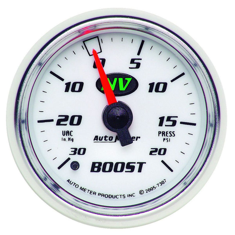 Autometer NV Series 2-1/16in Boost Vacuum Gauge 30in/Hg