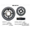 Powerbond OEM Replacement Harmonic Balancer HB1297N