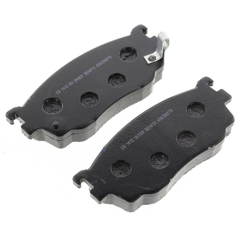 Bendix General CT Brake Pad Set Front DB1412 GCT