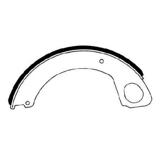 Brake Bonders Brake Shoe 203mm N1825