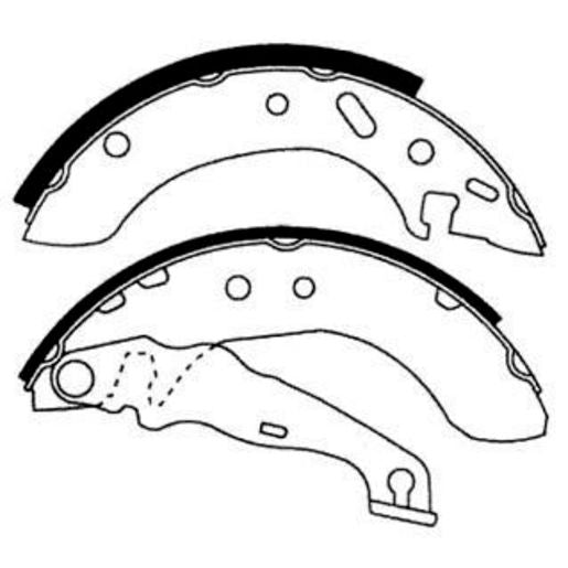 Brake Bonders Brake Shoe 180mm N1776