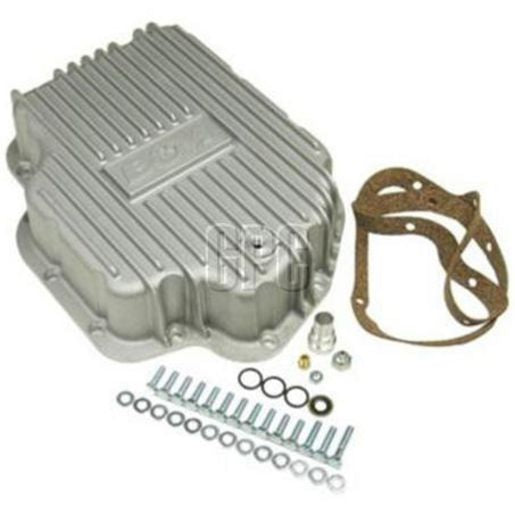 B&M Cast Aluminium Hi-Tek Deep Trans Pan fits GM TH400