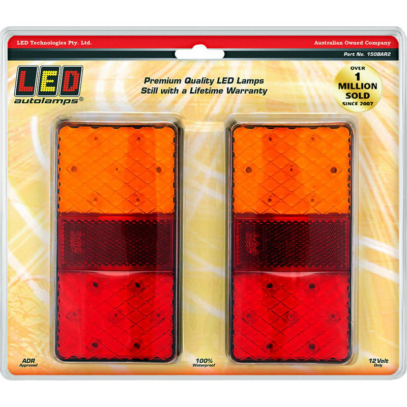 LED Autolamps Stop/Tail/Indicator Light LED 12V 150BAR2