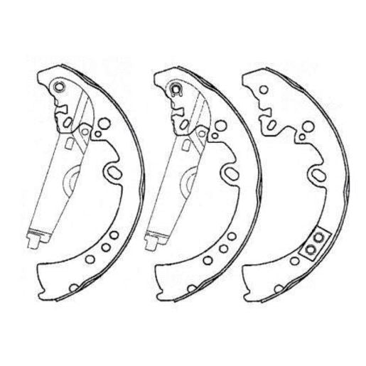Brake Bonders Brake Shoe 295mm N1832