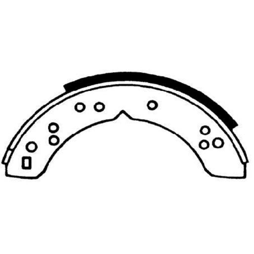 Brake Bonders Brake Shoe 203.2mm N1260