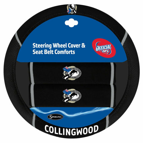AFL Steering Wheel Cover/Seat Belt Cover Set -