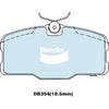 Bendix General CT Brake Pad Set Front DB354 GCT