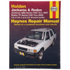 Haynes Repair Manual Suits Holden Jackaroo & Rodeo 91-02