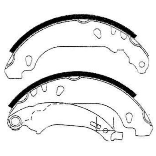 Brake Bonders Brake Shoe 180mm N1807