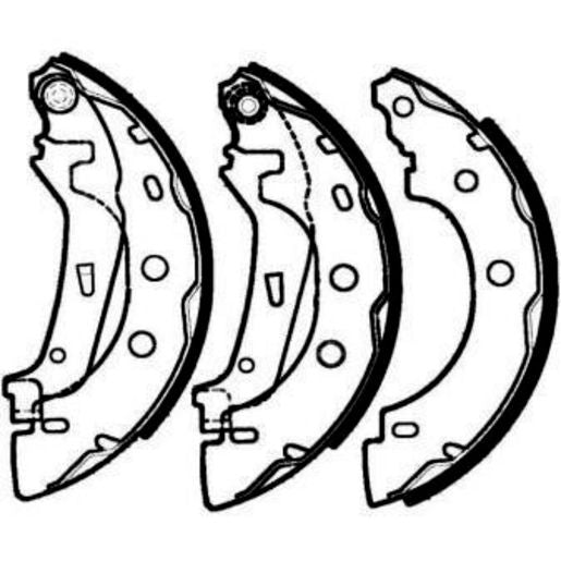 Brake Bonders Brake Shoe 203.2mm N1840