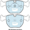 Bendix Ultimate Brake Pad Set Front DB1409 ULT