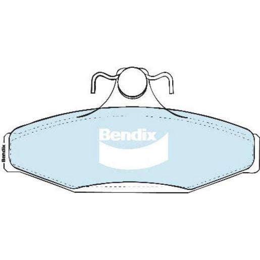 Bendix SRT Brake Pad Set Rear DB1354 SRT