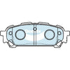 Bendix Ultimate Brake Pad Set Rear DB1672 ULT