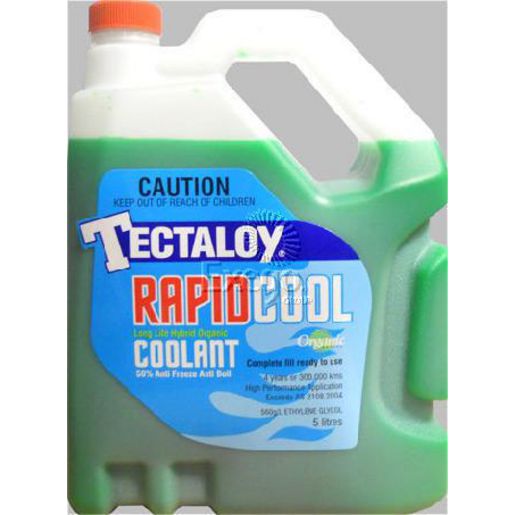 Tectaloy Rapid Cool Radiator Coolant 5Ltr TERC5L