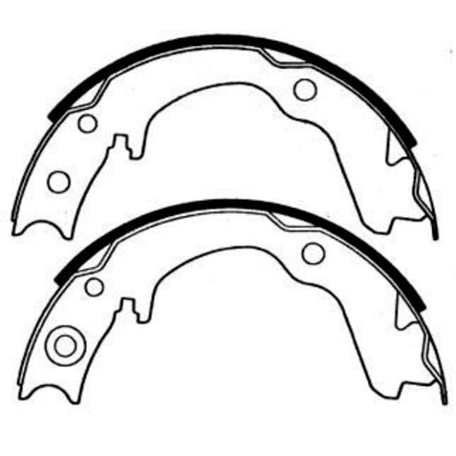 Brake Bonders Brake Shoe 170mm N1846