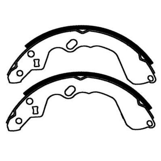 Brake Bonders Brake Shoe 228.6mm N1858