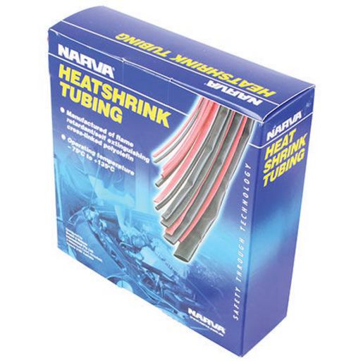 Narva Heatshrink 12.7mm x 5m Red 56640/5