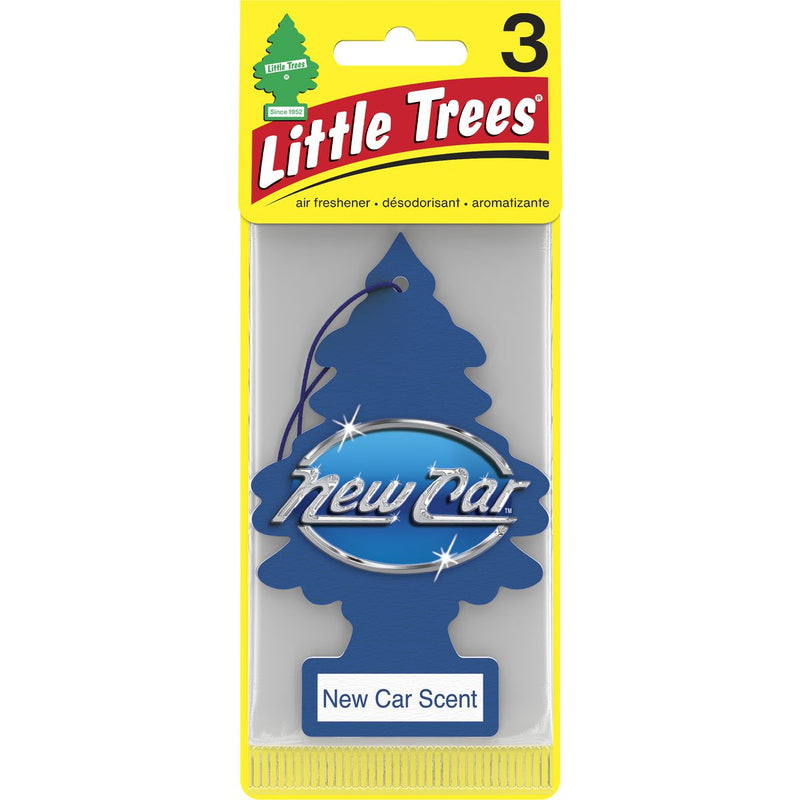 Little Trees Car Air Freshener New Car Scent 3 Pack