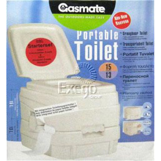 Gasmate Camping Toilet 13L CT1002