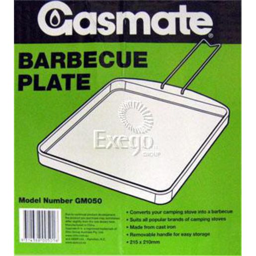 Gasmate BBQ-Single Plate For Stove 215X233Mm GM050