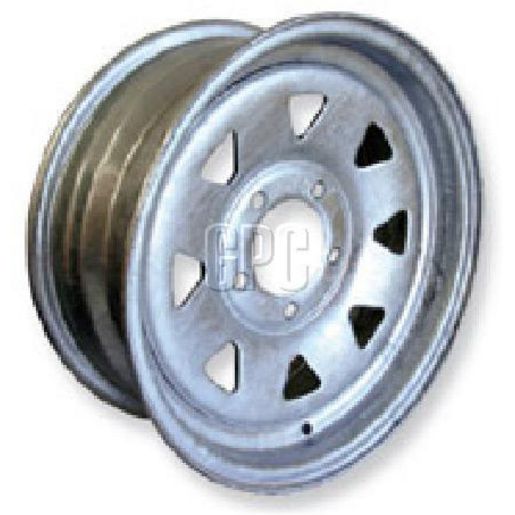 Trojan Wheel Rim Galvanised 13Inch X 5Inch 672Kg Rating