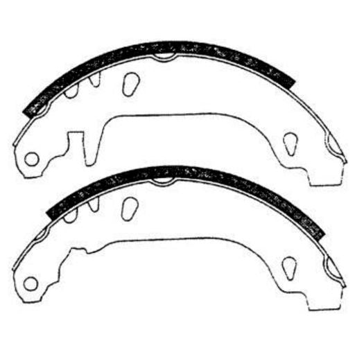 Brake Bonders Brake Shoe 180mm N1804