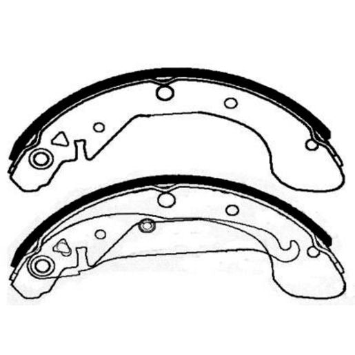 Brake Bonders Brake Shoe 228.6mm N1854