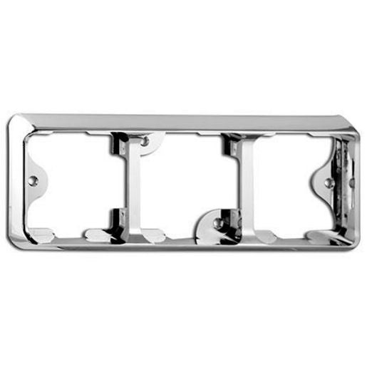 LED Technologies Chrome Bracket Suit 80 Series Triple LED