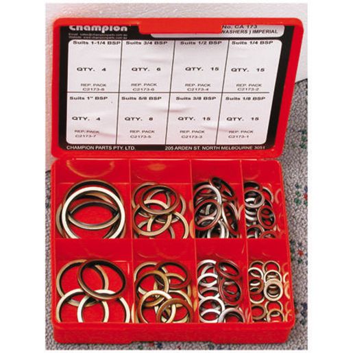 Champion Bonded Seal Washer Assortment Pack Imperial 8
