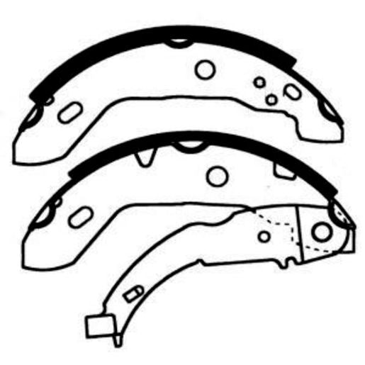 Brake Bonders Brake Shoe 180mm N1877