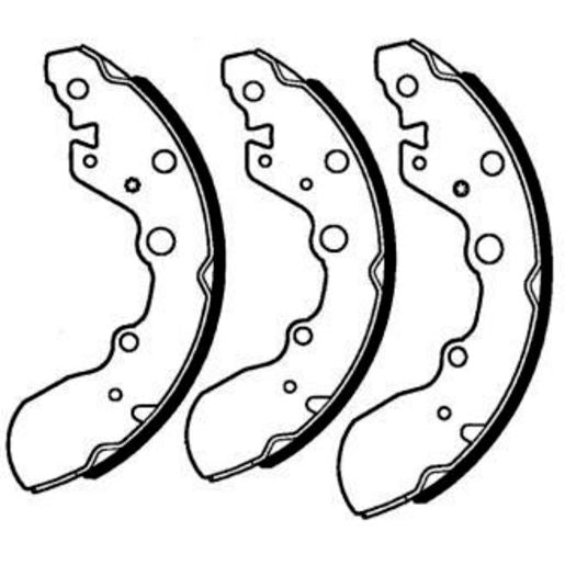 Brake Bonders Brake Shoe 220mm N1884