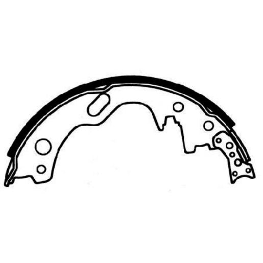 Brake Bonders Brake Shoe 220mm N1888