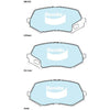 Bendix Heavy Duty Brake Pad Set Front DB1945 HD