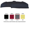 Sunland Dashmat Black fits Ford Capri SA/SC F2101