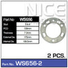 Nice Products Wheel Spacer 6x139.7mm PCD (Pair) WS656-2