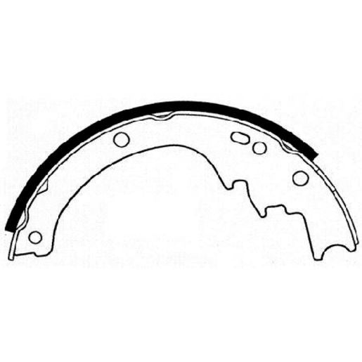 Brake Bonders Brake Shoe 310mm N1891