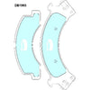Bendix Heavy Duty Brake Pad Set Front DB1993 HD