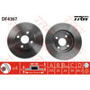 TRW Brake Rotor 255mm Front DF4367S